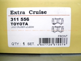 Тормозные колодки Dixcel EXTRA Cruise EC-311556 Toyota Land Cruiser 200 Lexus LX570 передние