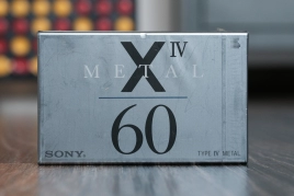 Аудиокассета SONY Metal X IV 60