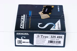 Тормозные  колодки Dixcel S type S-325499 Subaru GDB Mitsubishi Lancer Evo CT9A Brembo® 2pot задние