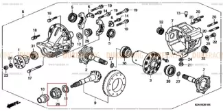 Подшипник дифференциала 2, Honda S2000