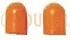 Колпачки для ламп T10 Polarg Color cap 306 оранжевые