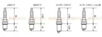 Свеча зажигания GReddy Racing plug тип ISO 09