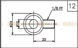 Банжо-болт комплект Greddy M10x1.25 - 1/8PF