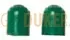 Колпачки для ламп T10 Polarg Color cap 308 зеленые