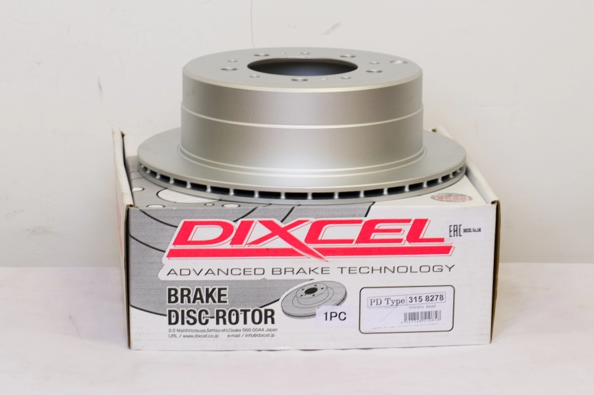 Тормозные диски Dixcel PD 3158278 330х18 Lexus LX Toyota Land Cruiser 100 UZJ100W HDJ101K задние фото 6