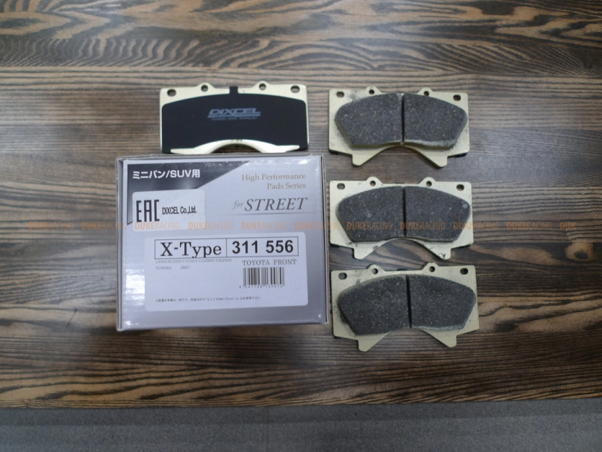 Тормозные колодки Dixcel X type X-311556 Toyota Land Cruiser 200 LC200 Lexus 570 передние фото 2