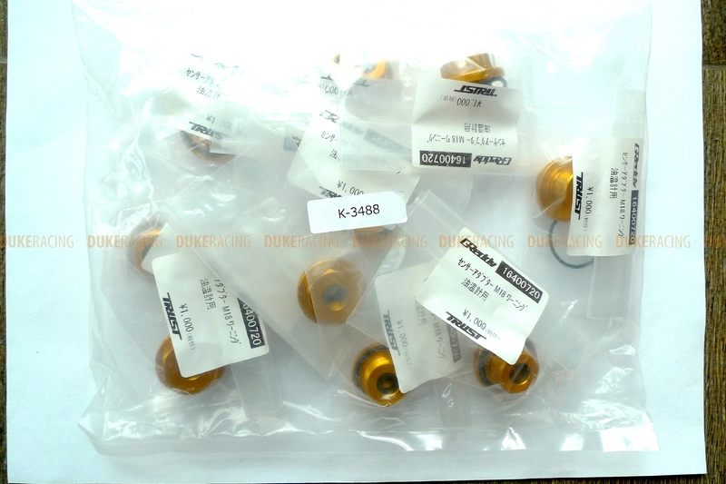 Адаптер датчика 1/8PT-M18×1.5, запчасти к системам охлаждения масла Greddy фото 2