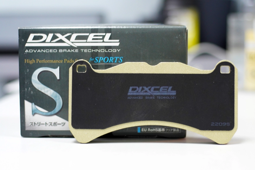 Тормозные колодки Dixcel S type S-3611591 (RCP112) Subaru WRX VAB Brembo® 6pot 15мм передние фото 3