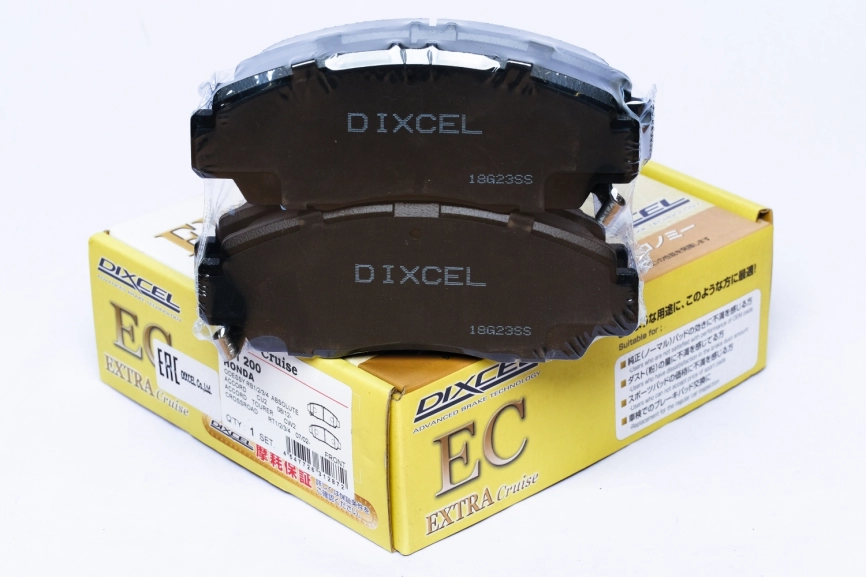 Тормозные колодки Dixcel EXTRA cruise EC-331200 Honda Accord, Avancier, Crossroad, Inspire, Saber, Legend, Odyssey, Torneo, передние фото 7