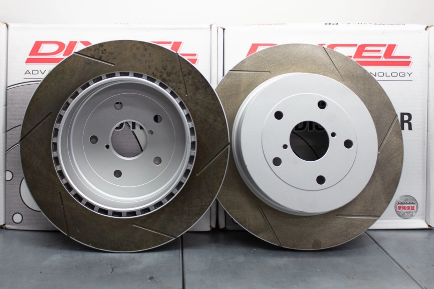 Тормозные диски Dixcel SD 3657014S 316x20 PCD 114.3 Subaru Impreza STI GDB Brembo® задние фото 1