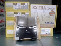 Тормозные колодки Dixcel EXTRA Cruise EC 341225 Mitsubishi Lancer Evolution EVO CP9A CT9A CT9W CZ4A Brembo® 4pot передние фото 2