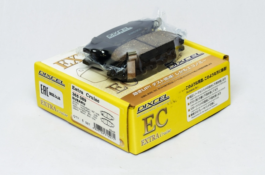 Тормозные колодки Dixcel EXTRA Cruise EC-365089 Toyota GT86 Subaru Impreza WRX Forester Legacy Outback XV BRZ задние фото 1