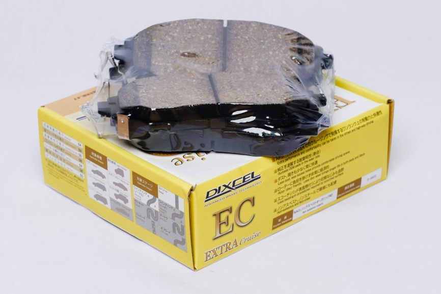 Тормозные колодки Dixcel EXTRA Cruise EC 361075 Subaru WRX VAG Forester SJG Impreza GH/GR/GV Model Legacy Outback BP BR BS Legacy Sedan B4 Legacy Touring Wagon передние фото 2