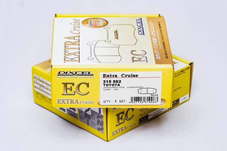 Тормозные колодки Dixcel EXTRA Cruise EC 315562 Toyota Land Cruiser 200 Tundra Sequoia Lexus LX450D LX570 задние фото 6