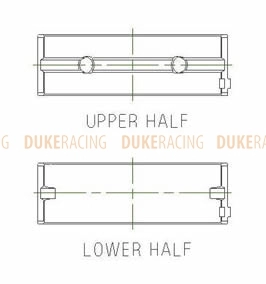 Вкладыши коренные ACL Race для двигателей Mitsubishi 4B11 STD фото 1