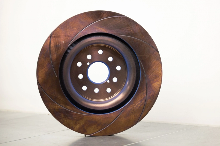 Тормозные диски Endless Basic Slit 2 ER722BS2 Subaru WRX STi 2017+ VAF/VAB 340x30мм передние фото 3