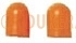 Колпачки для ламп T10 Polarg Color cap 306 оранжевые фото 1