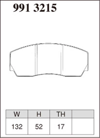 Тормозные колодки Dixcel Z type Z-9913215 AP racing Proma 4pot D50 TH17 CP3307 3720 5000-2xx 5000-4xx 5040 5200 фото 1
