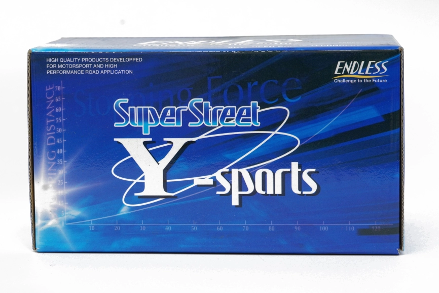 Тормозные колодки Endless Y-Sports EP357 SSY Mitsubishi EVO V-IX CT9A GSR-RS, CZ4A, Subaru GDB GRB, 4pot Brembo® передние фото 6