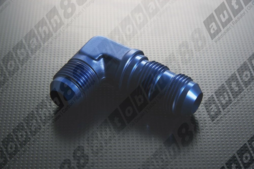 Фитинг AN6 в перегородку 90 градусов фото 1