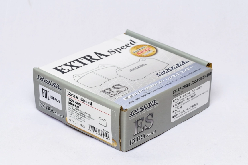 Тормозные колодки Dixcel EXTRA Speed ES-325499 Subaru GDB Mitsubishi Lancer Evo CT9A Brembo® 2pot задние фото 4