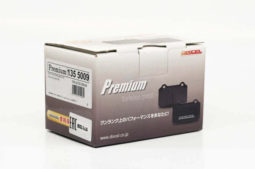 Тормозные колодки Dixcel Premium P-1355009 VAG AUDI A3 TT VW GOLF 7 17inch задние фото 5