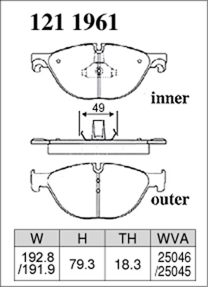 Тормозные колодки Dixcel Premium P-1211961 BMW 5 6 7 F** передние фото 1