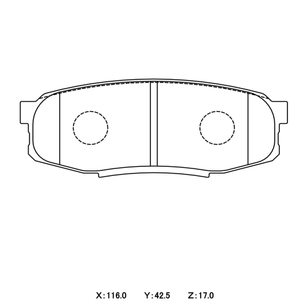 Тормозные колодки Winmax W1 698 EP465 Toyota Land Cruiser 200 Tundra Sequoia Lexus LX450D LX570 задние фото 5