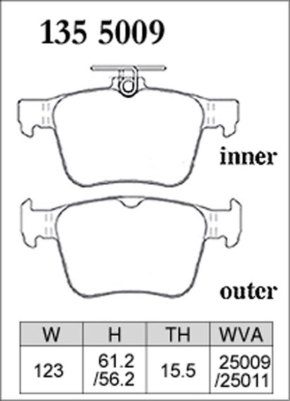Тормозные колодки Dixcel Premium P-1355009 VAG AUDI A3 TT VW GOLF 7 17inch задние фото 4