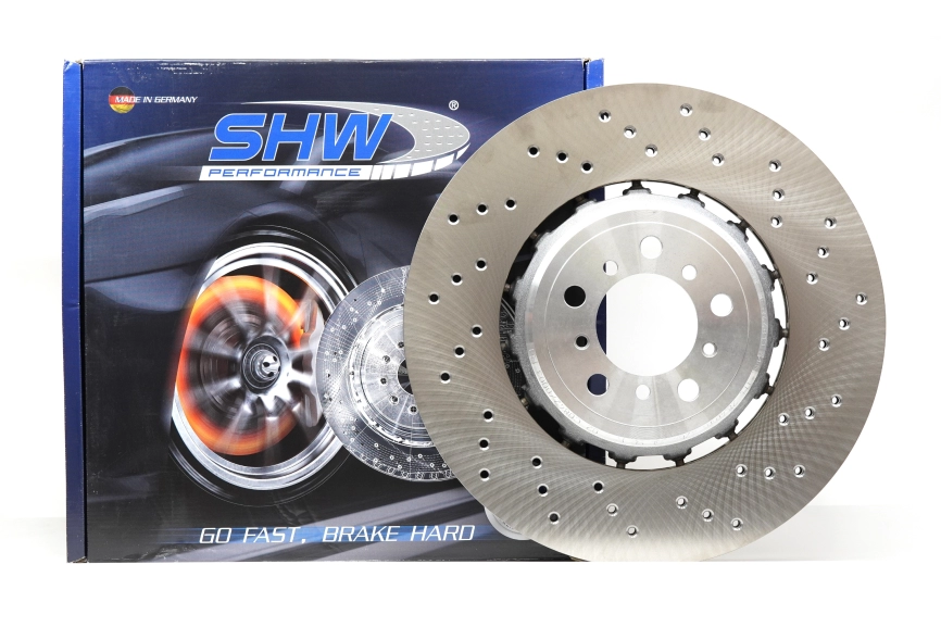 Тормозные диски SHW Performance BFL44809 BFR44810 380X30 BMW M2, M2 Competition F87, M3 F80, M4 F82 F83, биметалл, передние фото 1
