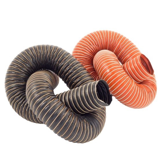 Воздуховод термостойкий APS Single Layer Ducting Hose 102мм черный фото 2