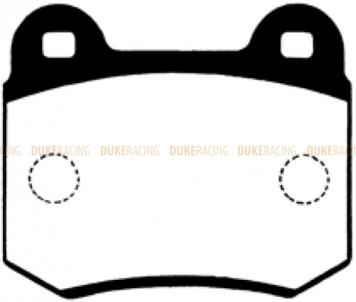 Тормозные колодки Acre Formula700c 330 (R506) Mitsubishi Lancer Evolution фото 1