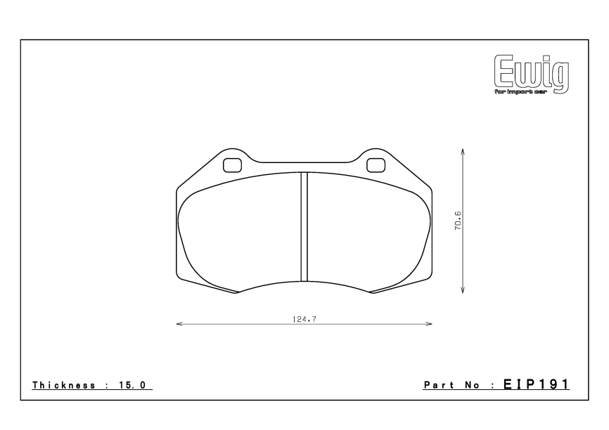 Тормозные колодки Winmax W2 827 EIP191 Renault Alpine A110 Clio RS Megane Alfa Romeo MiTo Brembo® 4pot передние фото 5