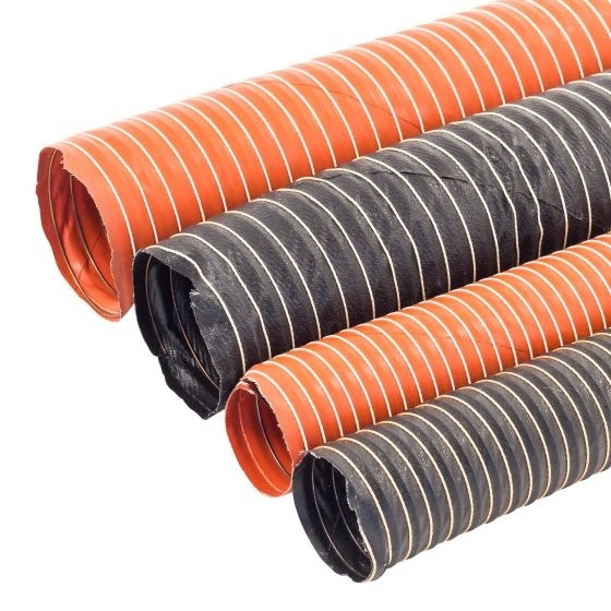 Воздуховод термостойкий APS Single Layer Ducting Hose 102мм черный фото 1