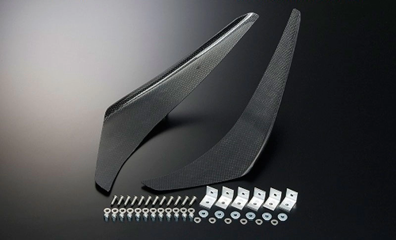 Карбоновые канарды для бампера J's racing TYPE-S Accord CL7 фото 2