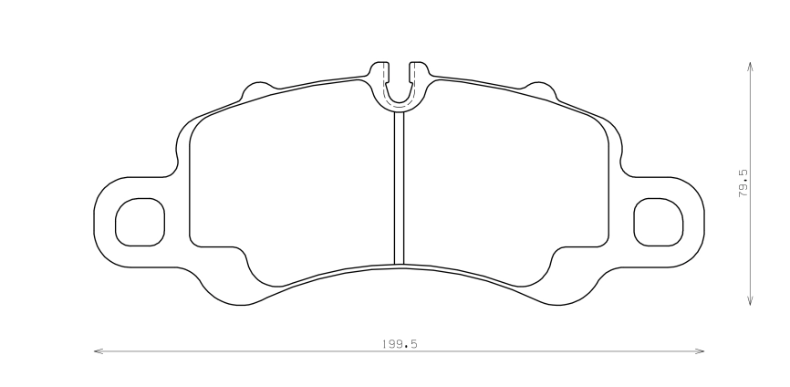 Тормозные колодки Winmax W6.5 (RS19) 1543 EIP279 Porsche 718 Boxster, 718 Cayman, 911 (991), 911 Convertible, 911 Targa передние фото 3