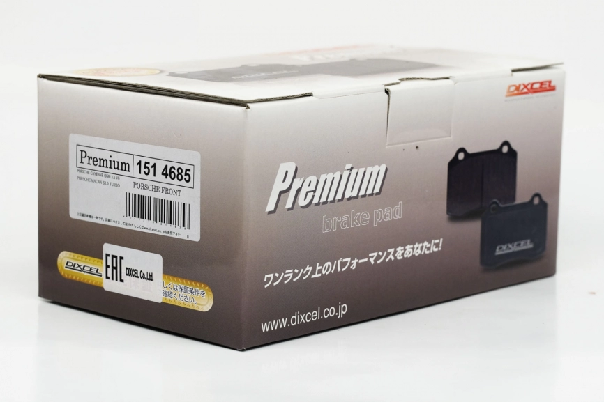 Тормозные колодки Dixcel Premium P-1514685 Porsche Cayenne 958 17.1мм передние фото 2