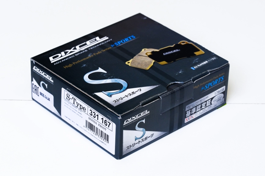 Тормозные колодки Dixcel S type S-331167 Honda Integra DC5 Type R Nissan Firelady Z Z33 Skyline CPV35 Brembo® 4pot передние фото 2
