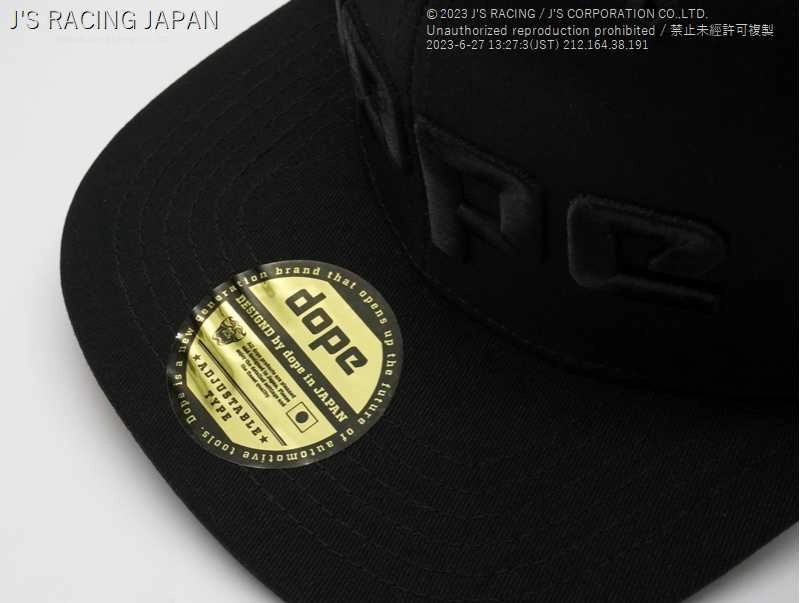 J's Racing / DOPE CAP BLACK фото 3