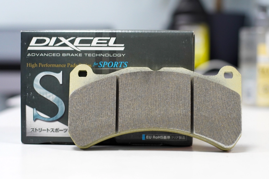 Тормозные колодки Dixcel S type S-3611591 (RCP112) Subaru WRX VAB Brembo® 6pot 15мм передние фото 2