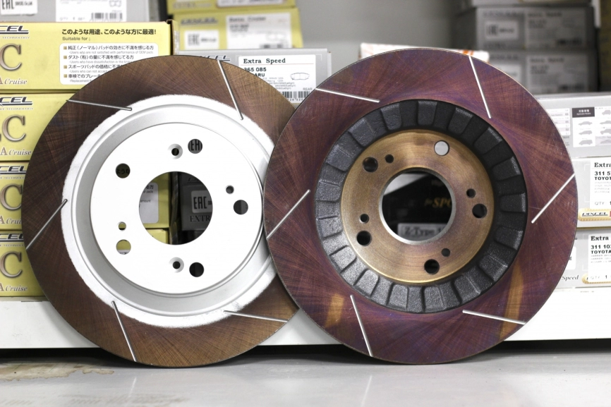 Тормозные диски Dixcel FS 3355008S Honda S2000 AP1 AP2 задние фото 1