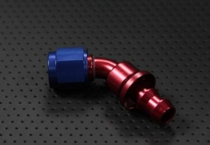 Фитинг AN10 под шланг 15 мм 90 градусов фото 1