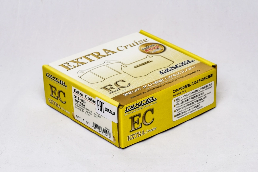 Тормозные колодки Dixcel EXTRA Cruise EC 315180 Toyota Land Prado Hilux Lexus LX460 задние фото 1