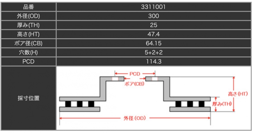Тормозные диски Dixcel SD 3311001S 300x25 Honda Civic EP3 TYPE-R Integra DC5 Acura RSX передние фото 2