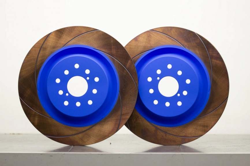 Тормозные диски Endless Basic Slit 2 ER722BS2 Subaru WRX STi 2017+ VAF/VAB 340x30мм передние фото 1