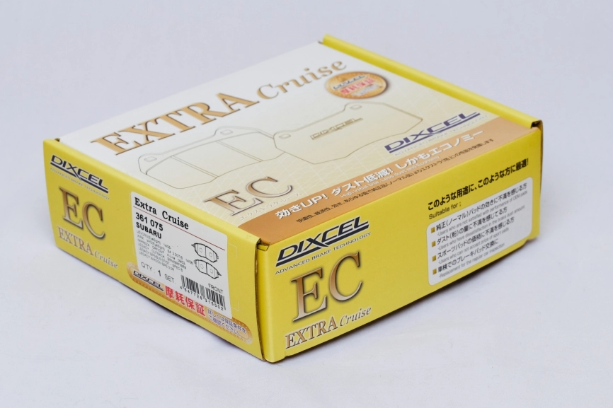 Тормозные колодки Dixcel EXTRA Cruise EC 361075 Subaru WRX VAG Forester SJG Impreza GH/GR/GV Model Legacy Outback BP BR BS Legacy Sedan B4 Legacy Touring Wagon передние фото 4