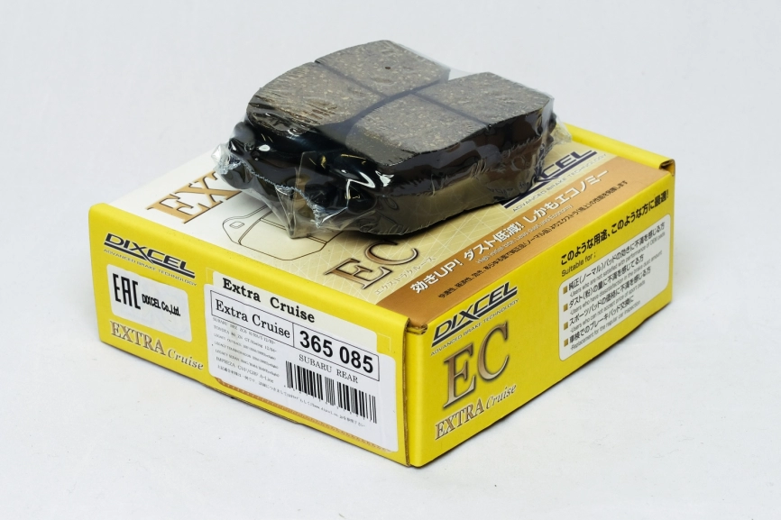Тормозные колодки Dixcel EXTRA Cruise EC-365085 Toyota GT86 Subaru BRZ Impreza GH/GR/GV, задние фото 1