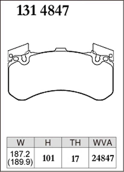 Тормозные колодки Dixcel Premium P-1314847 Audi S6 S7 S8 4.0 Quattro BENTLEY Bentayga Brembo® 6pot передние фото 1