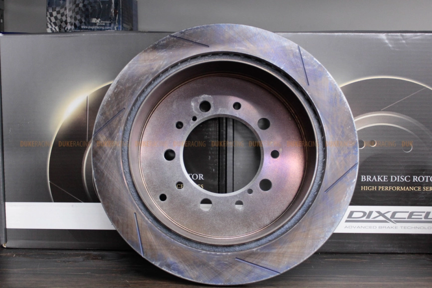 Тормозные диски Dixcel FS 3159110S 345x18 Toyota Land Cruiser 200, Tundra, Lexus LX570 задние фото 3