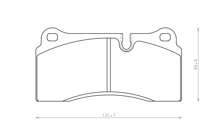 Тормозные колодки Winmax W6.5 (RS19) 800 EIP127 RCP077 BMW M2 competition Audi R8 задние Ferrari F40/F50 передние фото 3